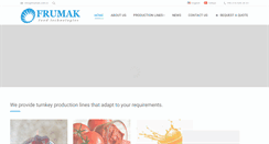 Desktop Screenshot of frumak.com.tr